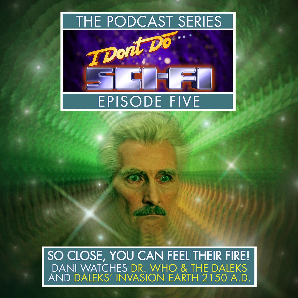 Time for a Saturday morning double-bill of #scifi #Dalek movies! co-host Dani discusses her experience of watching #PeterCushing as #DrWho for the first time, with our panel. anchor.fm/idontdoscifi
YouTube.com/@iddsf