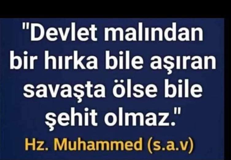 Partilere hazine yardımı diye bir şey uydurmuşlar, milletin parasını soyup duruyorlar. Sen koltukta oturacaksın, millete ne. Sor bakalım, vatandaş razımı. Aşırdığınız parayla kaç fakire ev yapılabilir, kaç fabrika açılabilir, yada möprü, hastane yapılabilir. Hırsızlık işte bu.