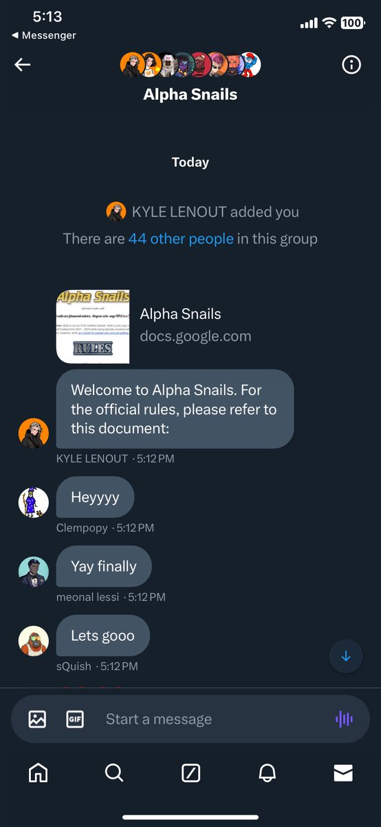 Todays the Day! Finally joined <a href="/KYLEN_OUT/">Kyle Lenout</a> alpha group. Time to expand my newbie web3 knowledge! Excited to learn from everyone I meet hehe 🤩