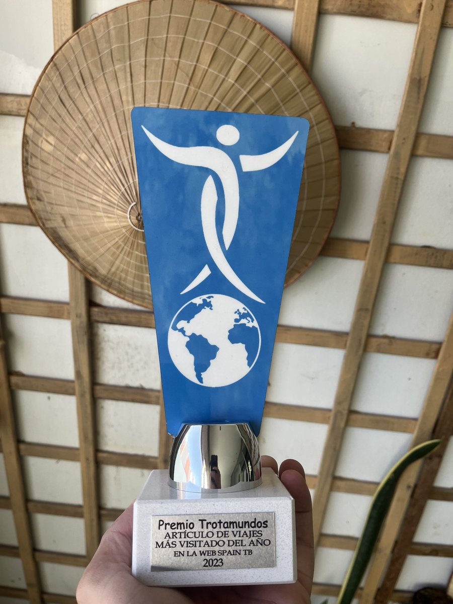 Llegar de un viaje y encontrarte con esto. ¡Gracias <a href="/SpainTravelB/">Spain Travel Bloggers</a> por el reconocimiento! 💪🏽💪🏽