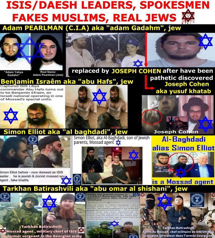 andalus717's tweet photo. @DrewPavlou ▪️Several ISIS commander who were captured turned out to be Mossad agents. You ever wondered why ISIS only killed Muslims and Christian
 ISIS militants were being treated by Israel?

▪️ISIS is israel terror organization
 #Sydney #SydneySweeney #SydneyDerby https://t.co/TfyexQQJun