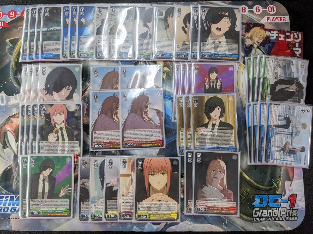 14/04 Alliance Games 英語ショップチャレンジ 優勝
使用:CSM
ATLA ⭕
TSK ❌
DAL ⭕
OVL ⭕

Top 4
CSM ⭕

Final
CSM ⭕

デッキは強すぎ
#ws2tcg #ws