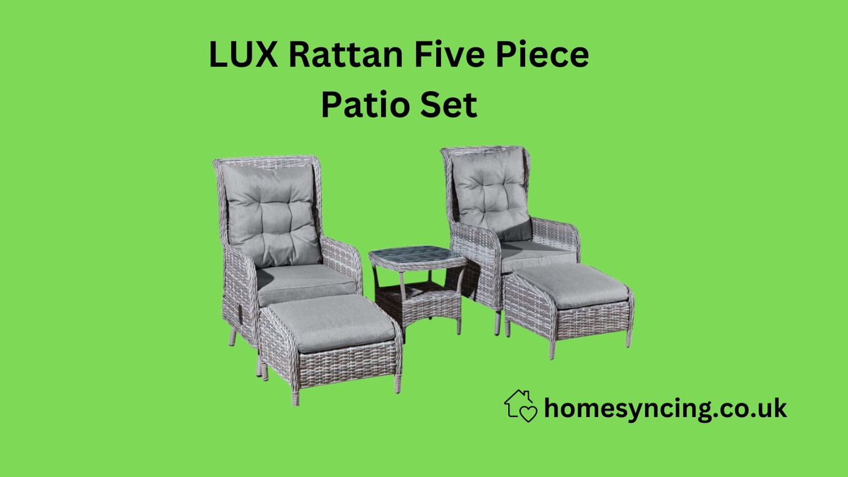 We have some great garden furniture.  Take a look at homesyncing.co.uk
All our prices include UK delivery
#garden #gardenfurnuture #GardenersWorld