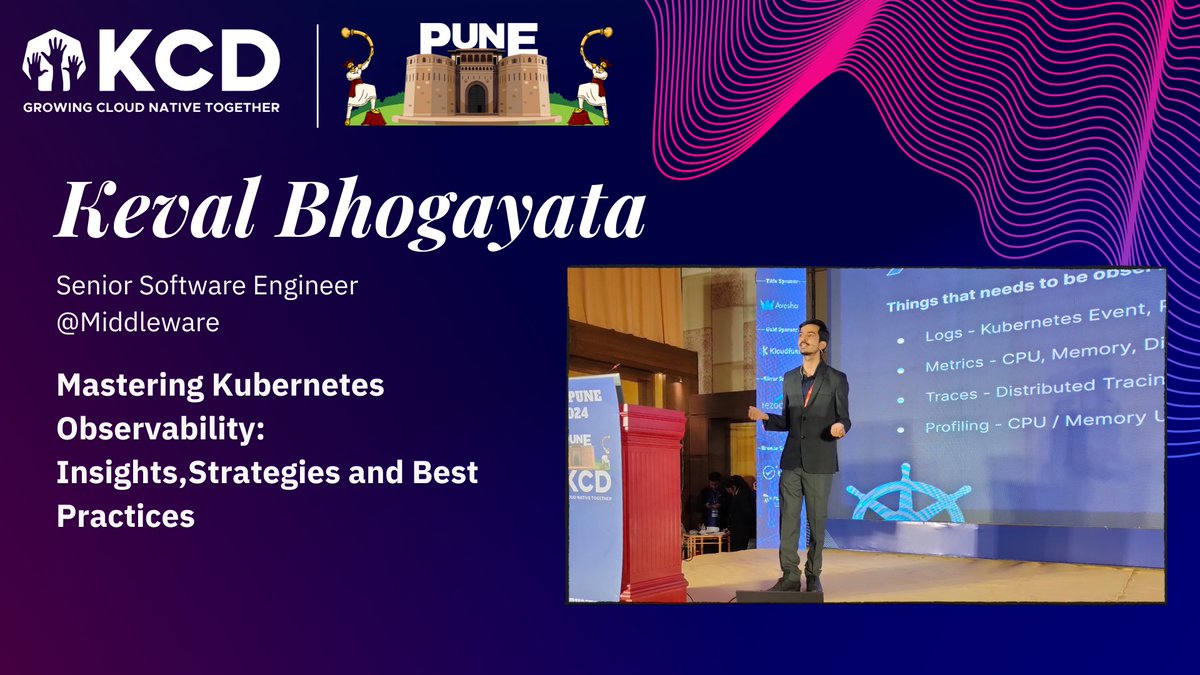 Kubernetes Community Day Pune tweet media