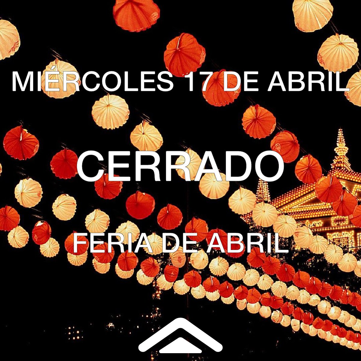 🎉 ¡Ya huele a Feria! 🎊

Estimados clientes, les informamos que permaneceremos cerrados el próximo miércoles 17 de abril por festivo local de la Feria de Abril de Sevilla. 🎡

🌸 ¡Que tengan una excelente #FeriadeSevilla! 🌟

#Aimsur #Horario #Materiales #Construccion