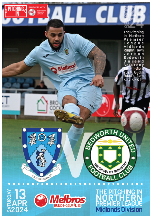 📘 @Loyiso_91 is on the cover of the matchday programme for today's visit of @bedworth_united in the @NorthernPremLge. ➡️ View it digitally now: rugbytownfc.com/download/progr… 🫰 Or buy a physical copy for £2 on the turnstile. #utv