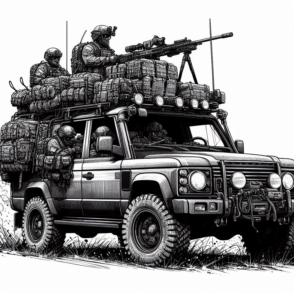 🛻 SUV for combat missions 🪖 Air reconnaissance platoon of 'Bureviy' unit of National Guard 🅿️ roman.kurch@gmail.com 🫙 send.monobank.ua/jar/s5uViME5y