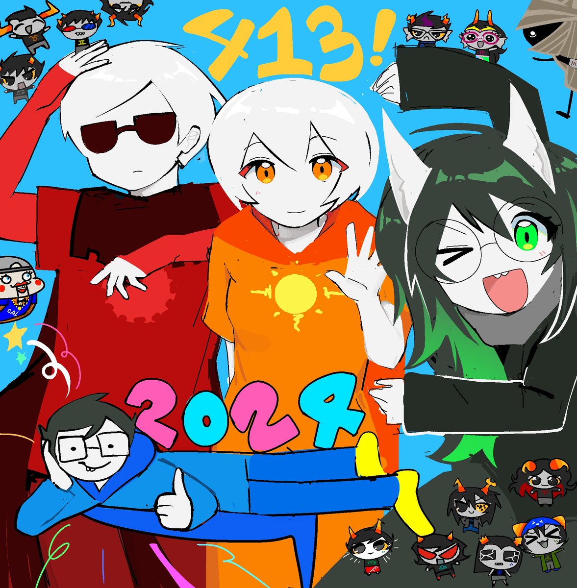 HOORAY 413!!!! yeahooo someone take me requiem cafe
#Homestuck  #homestuck413
