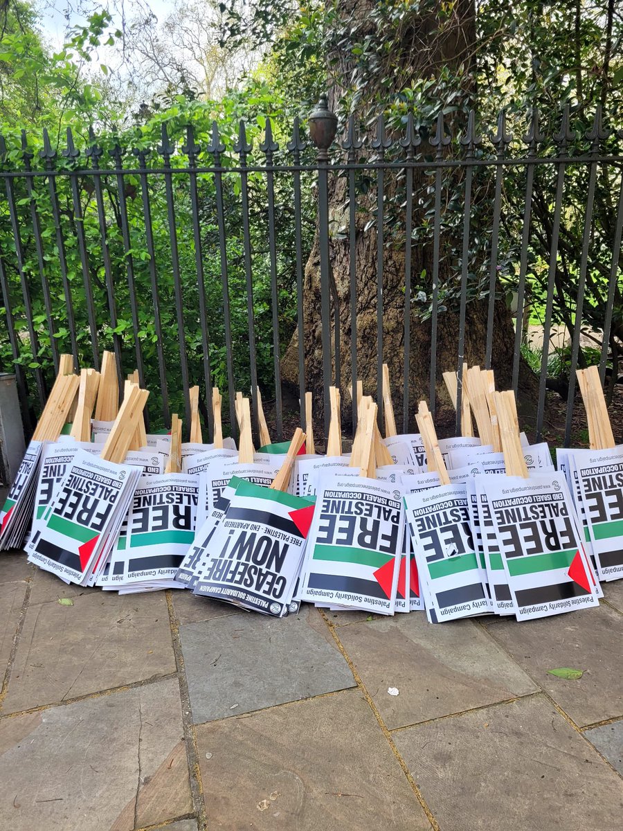 We go again. Assembling at 12 noon  Russell Sq. Join us #CeasefireNow #StopArmingIsrael