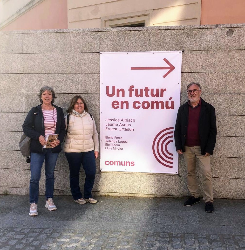 Matinal de Convenció @SomComuns per Un Futur en Comú. Economia i mercat laboral en context d'emergència climàtica. Drets Socials i Serveis públics. Catalunya orgullosament diversa i feminista. Democràcia, drets i llibertats. Aquests 4 àmbits ens acompanyaran en el viatge.