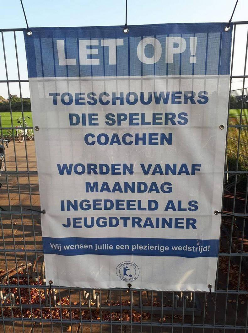 Dat is nog eens oplossingsgericht te werk gaan.👍⚽️