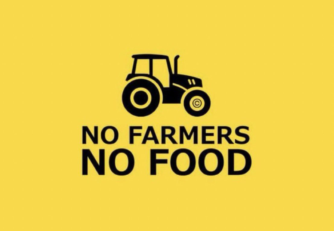 #NoFarmersNoFood