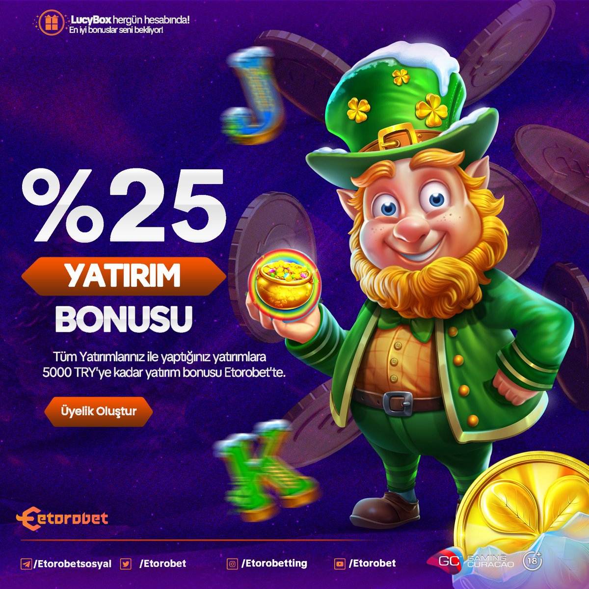 💥En Yeni Slot Oyunları Etorobet'de!⚡ 🎰 Özel %25 Yatırım Bonusu ! 🎁Nakit hediyeler ve daha fazlası için; rebrand.ly/etorobetguncel