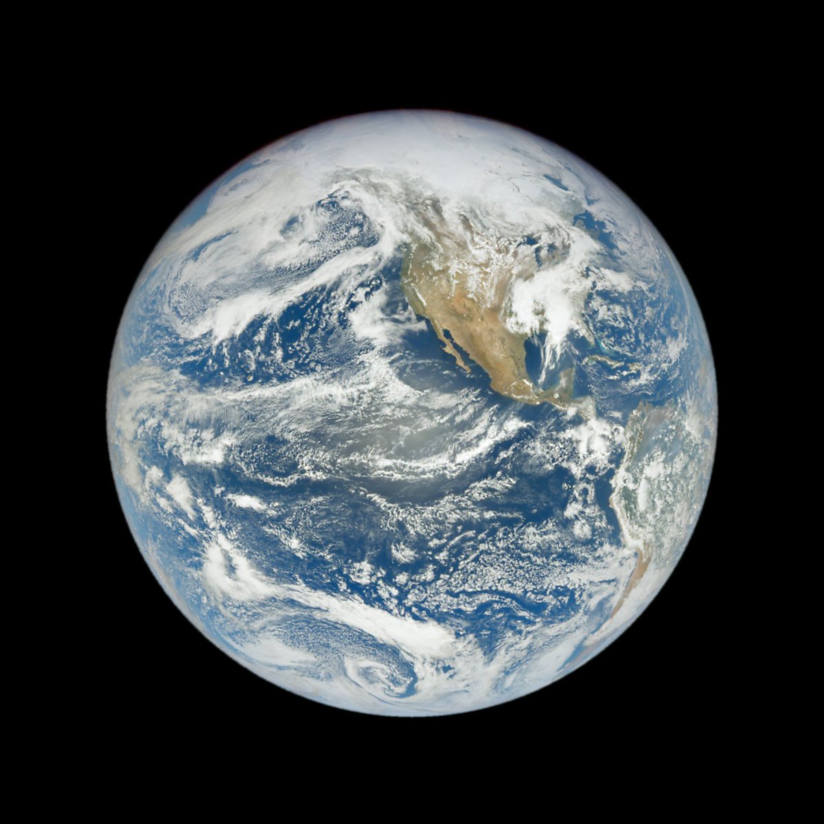 20:01 on Wednesday April 10th, over the North Pacific Ocean