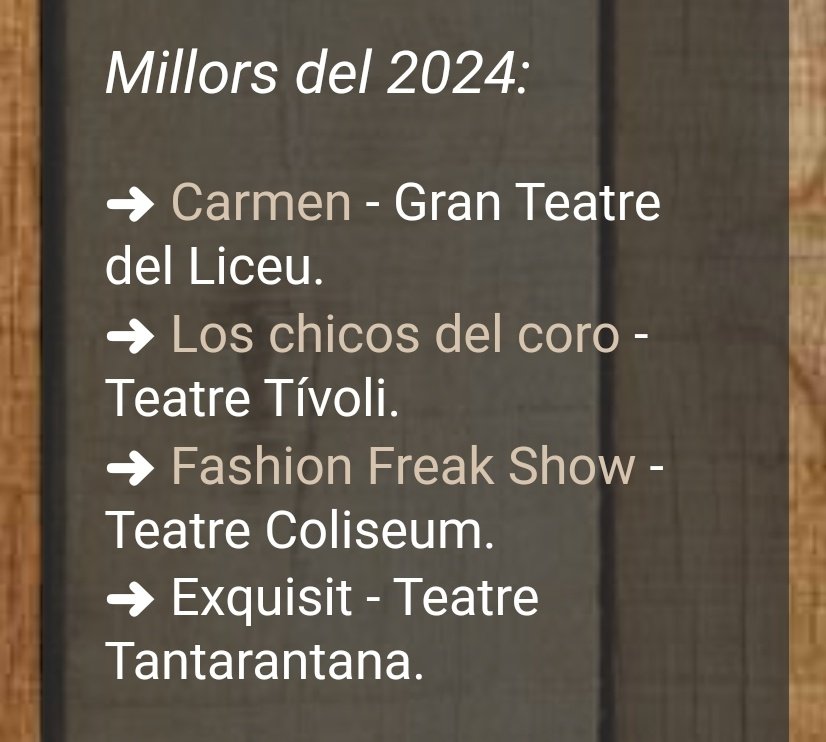 teatrecatalunya's tweet photo. #Exquisit, una altra joia que entra al meu top de 2024. Espectacular.
Molt aviat, la ressenya, com sempre, a https://t.co/kdFqy3XZBi i a l'Instagram.

No us la perdeu a @elTantarantana. https://t.co/poaIrcgh3j