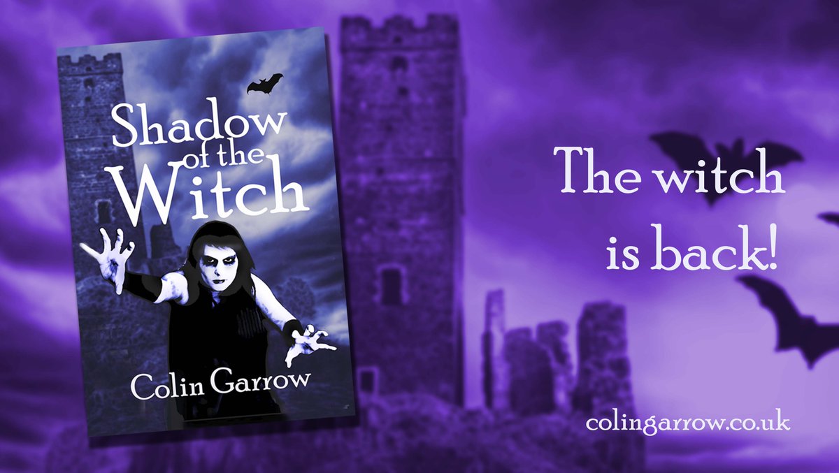 'Shadow of the Witch' by Colin Garrow Book #2 in the Black Witch Saga A house with a dark secret. A lawyer in pursuit of magick. A witch, dead for fifty years. geni.us/r4kqMtb #blackwitchsaga #witch #witchcraft