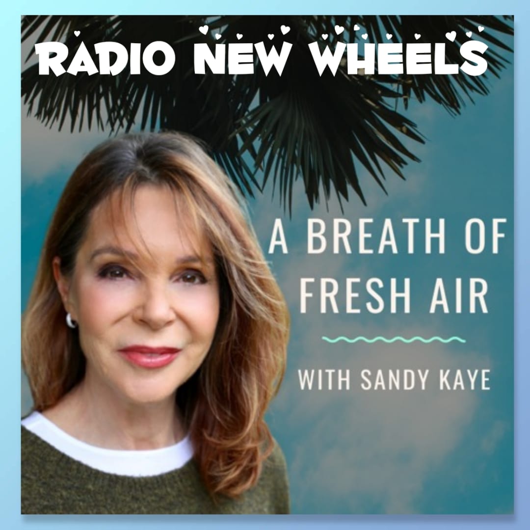 Now on Radio New Wheels Sandy Kaye with A Breath of Fresh Air . A weekly magazine celebrating the music we love Sandy brings a bright, breezy enthusiasm to the music of 70’s and 80’s #sandyKaye #70s #80s radionewwheels.com