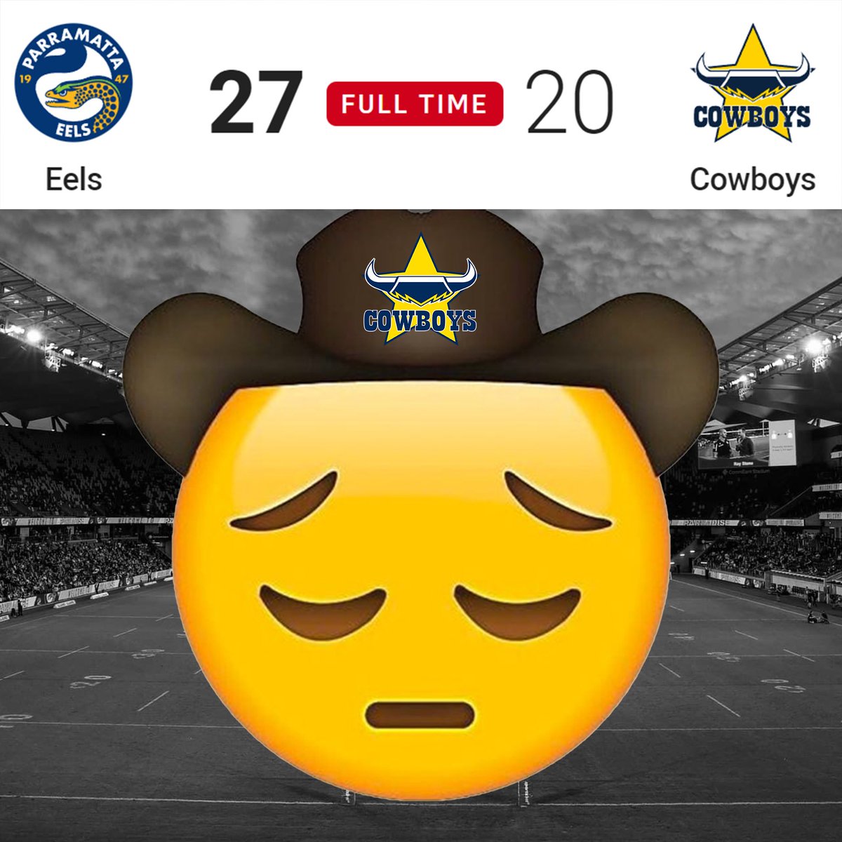 There’s no more yee in my haw, partner.