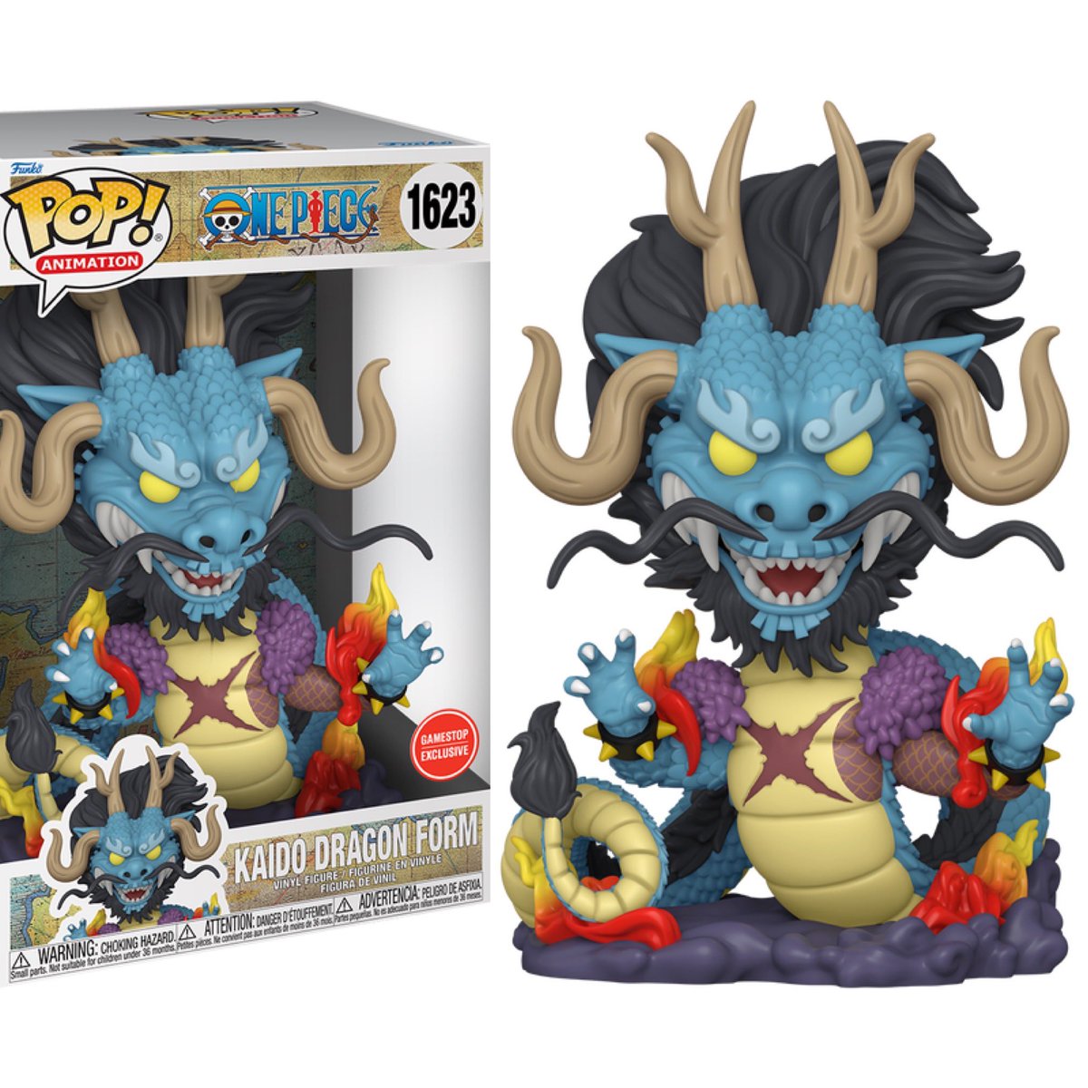 First look at GameStop exclusive 10” Kaido Dragon Form!
.
Repost @rockosiris_
#OnePiece #Kaido #Funko #FunkoPop #FunkoPopVinyl #Pop #PopVinyl #Collectibles #Collectible #FunkoCollector #FunkoPops #Collector #Toy #Toys #DisTrackers