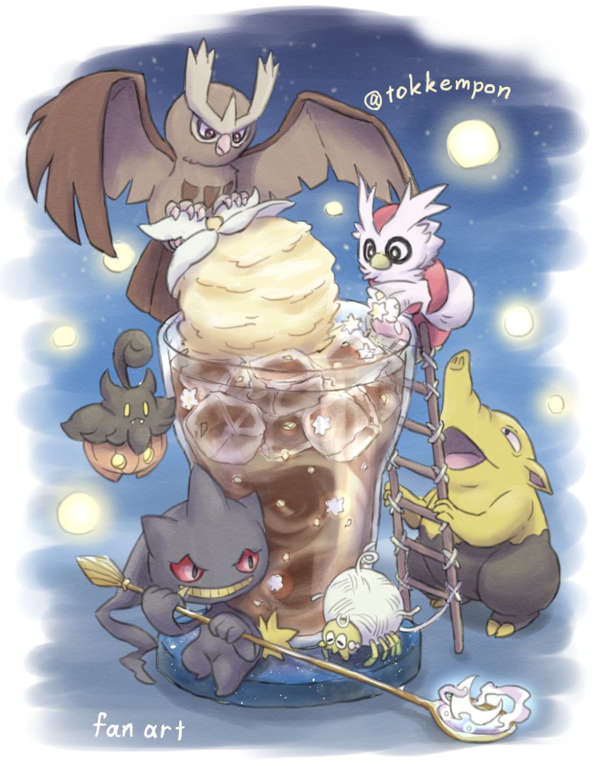 夜ふかしコーヒーフロート🌜
#ポケモン喫茶へようこそ