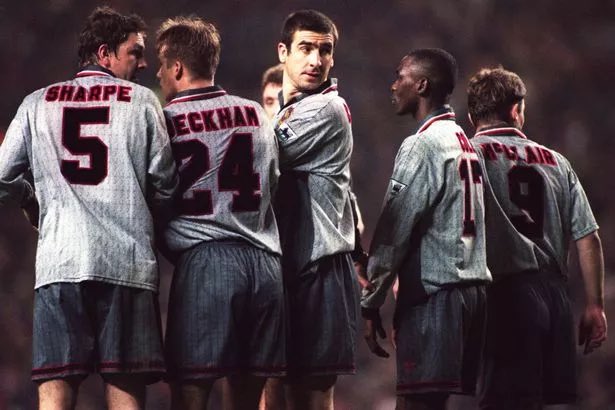 Man Utd x The Grey Kit 95/96 Aston Villa 3-1 Man Utd Arsenal 1-0 Man Utd Nottingham Forest 1-1 Man Utd Liverpool 2-0 Man Utd Southampton 3-1 Man Utd