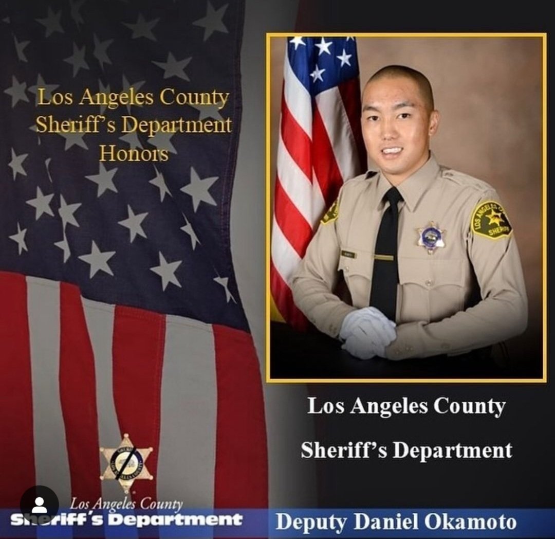 #Saddened: I would like to extend my #Condolences to the family, friends, and colleagues of @LASDHQ Deputy Daniel Okamoto, who was involved in an off-duty traffic collision and succumbed to injuries he received.