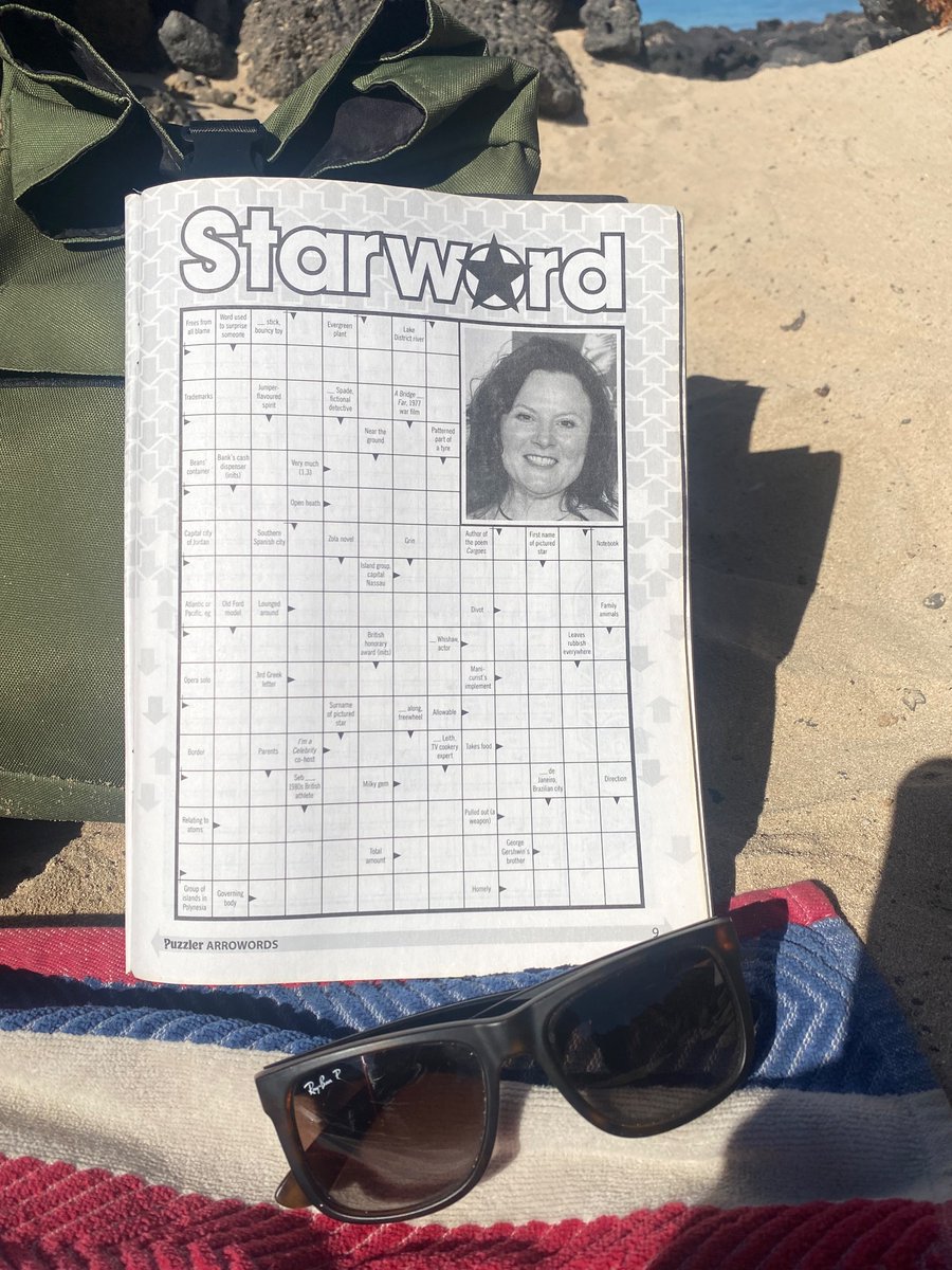 joelaramas's tweet photo. @MonicaDolan You’re in my partners crossword book!! True fame. 🤣😘 https://t.co/Gf93EweqLa