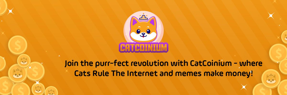 🐾  WELCOME TO CATCOINIUM 🐾
🚀 Because cats rule the internet! 🚀

CatCoinium: Where every meow-ment is an opportunity to earn, laugh, and celebrate the internet's love for cats!

Join the purr-fect revolution with CatCoinium - where Cats Rule The Internet and memes make money!…