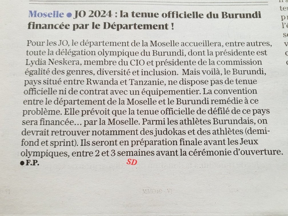 StyvesDerrick's tweet photo. 🔴Prions pour le sport burundais 🇧🇮.🙏
Un pays sans tenue officielle pour les #JO2024 😥🇧🇮.
Dusengere inkino 🇧🇮.
Nta myambaro🇧🇮 ya #JO2024, tuzofashwa na #Moselle😥🇧🇮.🙏
@burundionthemap @CNO🇧🇮 @CIO.
#VisitBurundi #SportsforHope #Sportstransparency #Sportsforgood https://t.co/TLxYjNMqiu