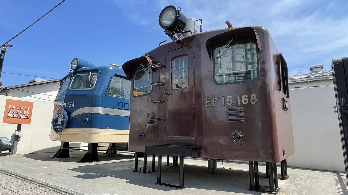 大宮駅から大宮総合車両センター沿いに存在する「RAILWAY GARDEN