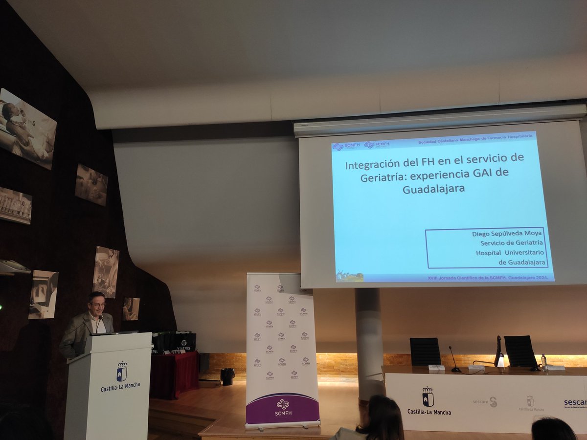 SCMFH's tweet photo. Mesa Redonda "Atención farmacéutica centrada en el paciente" Experiencias en Pediatría @ceciliamfll @farma_gregorio y en Geriatria @evamalcalde @Farmacia_HUGU @sefh_ #XVIIIjornadascientificas https://t.co/QGSKjBUdx4