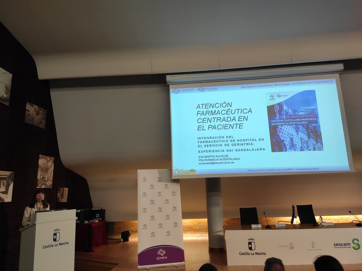 SCMFH's tweet photo. Mesa Redonda "Atención farmacéutica centrada en el paciente" Experiencias en Pediatría @ceciliamfll @farma_gregorio y en Geriatria @evamalcalde @Farmacia_HUGU @sefh_ #XVIIIjornadascientificas https://t.co/QGSKjBUdx4