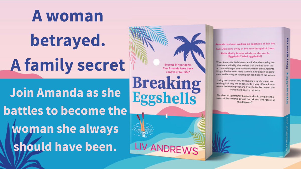 Very excited! I commissioned a new cover for Breaking Eggshells, and here it is! If you enjoy uplifting stories of women fighting back, this one's for you. And it's only £1.99 on Kindle or free if you have KU! Also available in paperback. #booksworthreading #romancebooks