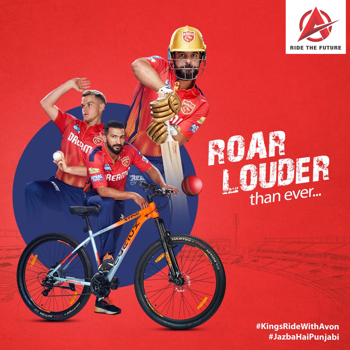 Wishing all the best to PBKS for their match with Rajasthan! May the #SherSquad conquer the field🏏🔥 #SaddaPunjab #PBKSvsRajasthan #T20Match2024 #PBKS #KingsRideWithAvon #JazbaHaiPunjabi
