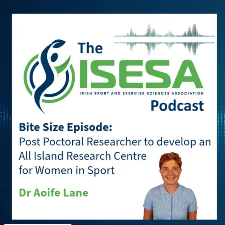 🎙️BITESIZE PODCAST🎙️ Bruce speaks to Dr @aoifemlane about a job opportunity as a post-doctoral researcher with the All-Island Research Centre for Women in Sport. Closing date: 22nd April ℹ️ shorturl.at/hmJTV If interested, have a listen: 👉podcasts.apple.com/gb/podcast/ise…