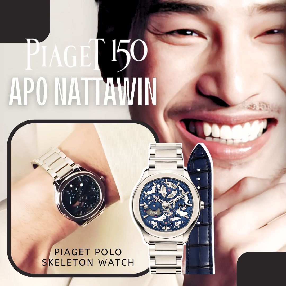 Apo Nattawin with Piaget Polo Skeleton Watch

APO X PIAGET150
NATTAWIN IN GENEVA
@Nnattawin1 @Piaget @watcheswonders
#APOPiagetWWG2024 #Piaget150 #ApoNattawin #watchesandwonders2024