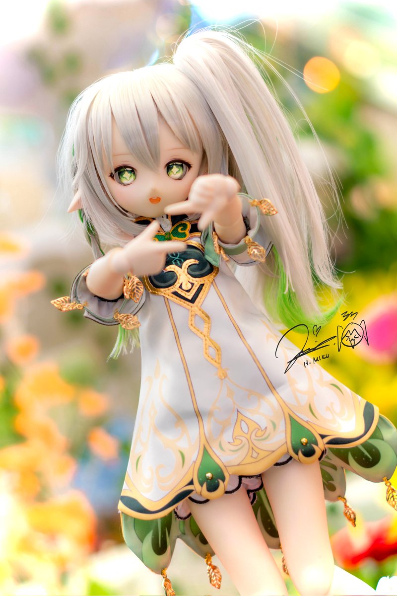 "I see everything!" - Nahida's "E"
Thank you Roselyn Chateau for borrowing her Nahida. Costume from <a href="/dollremi/">Dollremi@HK</a> ~

#genshinimpact #volks #dollfiedream #doll #dollphotography #delcross #cute #game #potd #hoyoverse #MDDはいいぞ