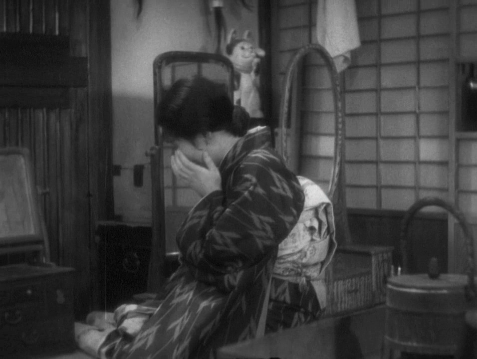 42. Wife! Be Like a Rose!, 1936, Mikio Naruse 'There's a clear American influence. An extra whistles My Blue Heaven, there's a Hollywood mag cover on the fiance's wall and Kimiko hails a taxi by thumbing like Gable and Colbert in It Happened One Night.' boxd.it/62Wnzv