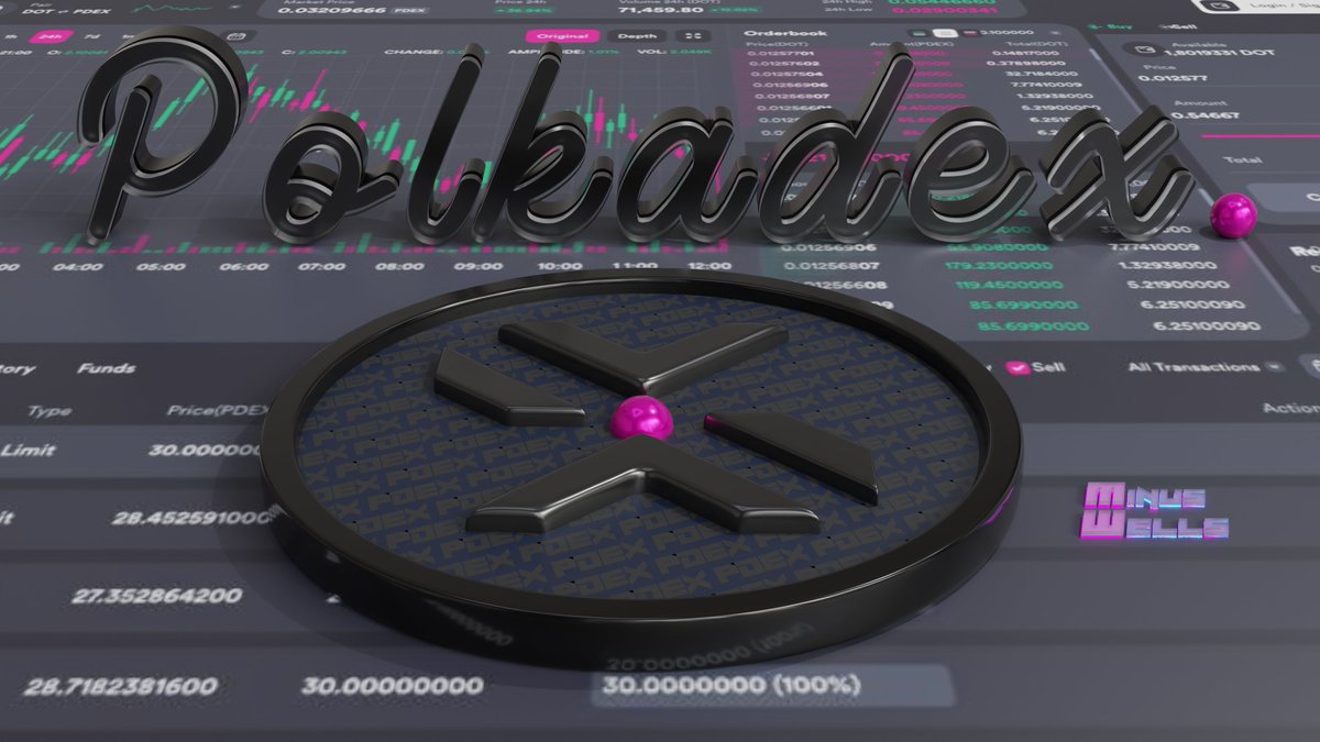 MinusWells's tweet photo. We recently held a @polkadex council meeting to discuss several important matters, and I'd like to share the details. There were three main areas of focus: transitioning to the next level of decentralization, current and future development, and financials which should build value for our community

Before delving into what gets me most excited, let's address the next step in decentralization. In light of the recent #SEC action towards #uniswap, it's crucial to emphasize the importance of achieving a level of decentralization that authorities can't easily shut down. Our next transition aims to transform into more of a DAO, where governance votes govern everything from advertising champaigns, the next assets to add, to team funding.

Regarding development, significant progress has been made and will continue. Our main focus is integrating more trading pairs from other L1s, starting with $ETH #ERC20. Becoming a multi-chain DEX will unlock substantial value. However, this endeavor requires cooperation between wallets like #MetaMask, thorough security audits, and testing. We anticipate native #ETH integration within a few months.

Now, onto the exciting part: revenue, buybacks, and #staking. Our DEX collects fees from trades, which are deposited into treasury wallets requiring council votes to access. While several options have been proposed, none are active or voted on yet. Each trading pair accumulates fees in its respective asset, which we aim to leverage wisely. One of my unofficial proposals involves stacking and staking the collected $DOT, with half of the rewards compounding to offset DOT inflation, and the remainder allocated for various purposes such as covering #Coretime expenses, buying back $PDEX for burning, building liquidity, and funding team/devs. Other assets like $iBTC, $PHA, $ACA, etc., may also be sold to buy back #PDEX for burning or fund the aforementioned actions. As we prepare to add native $ETH and accumulate its fees, we'll brainstorm on how to allocate those, along with future assets.

Our goal is to deliver substantial value to $PDEX holders through these mechanisms. The most challenging part has been completed: the DEX is operational and functioning properly. As additional pairs are introduced and more users participate, we anticipate a more than linear increase in revenue. This, in turn, will progressively enhance value for the community.

#Polkadot