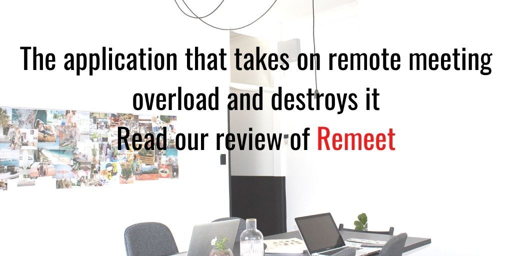 Read our review of Remeet - a total game changer for remote work. Not just a software application -a new way of addressing meetings. pmresults.co.uk/remeet-review-… @RemeetHQ #remotework #remotejobs #wfh #workfromhome #remoteworking #digitalnomad #homeoffice #meetings #business