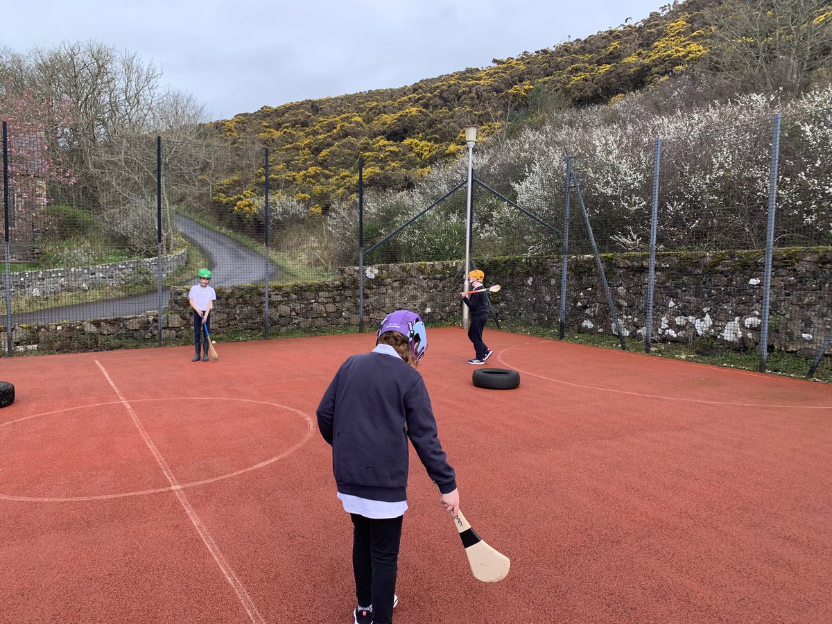 Hurling/Camogie is back for summer PE. Let’s hope the summer weather comes soon too.