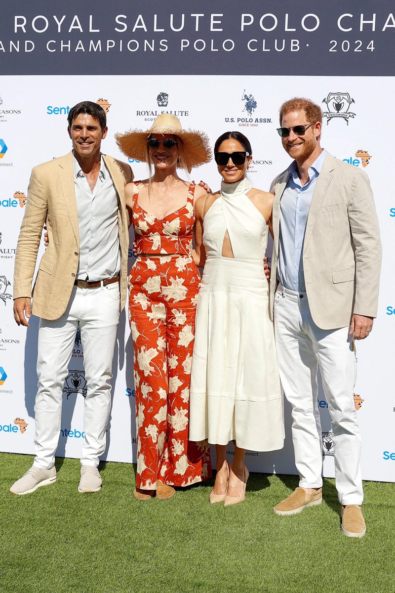 2018. 2024 The fab four, family, brothers and sisters in-law, thank you Nacho and Delfino for giving Prince Harry and princess Meghan a shoulder to lean on you are a true friend and family.