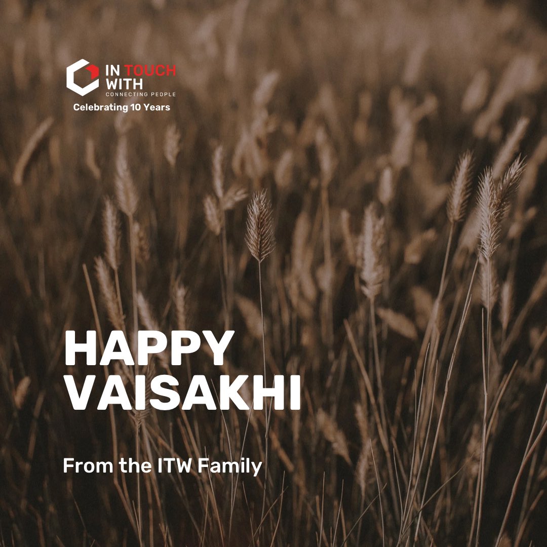 itwfamily's tweet image. Happy Vaisakhi! May this vibrant festival of harvest and new beginnings bring joy, prosperity, and unity to all. 🌾✨

#InTouchWith #ITW #ITWFamily #FODC #FieldofDreamsClub #Networking #Vaisakhi #2024 #Celebration #Celebrations