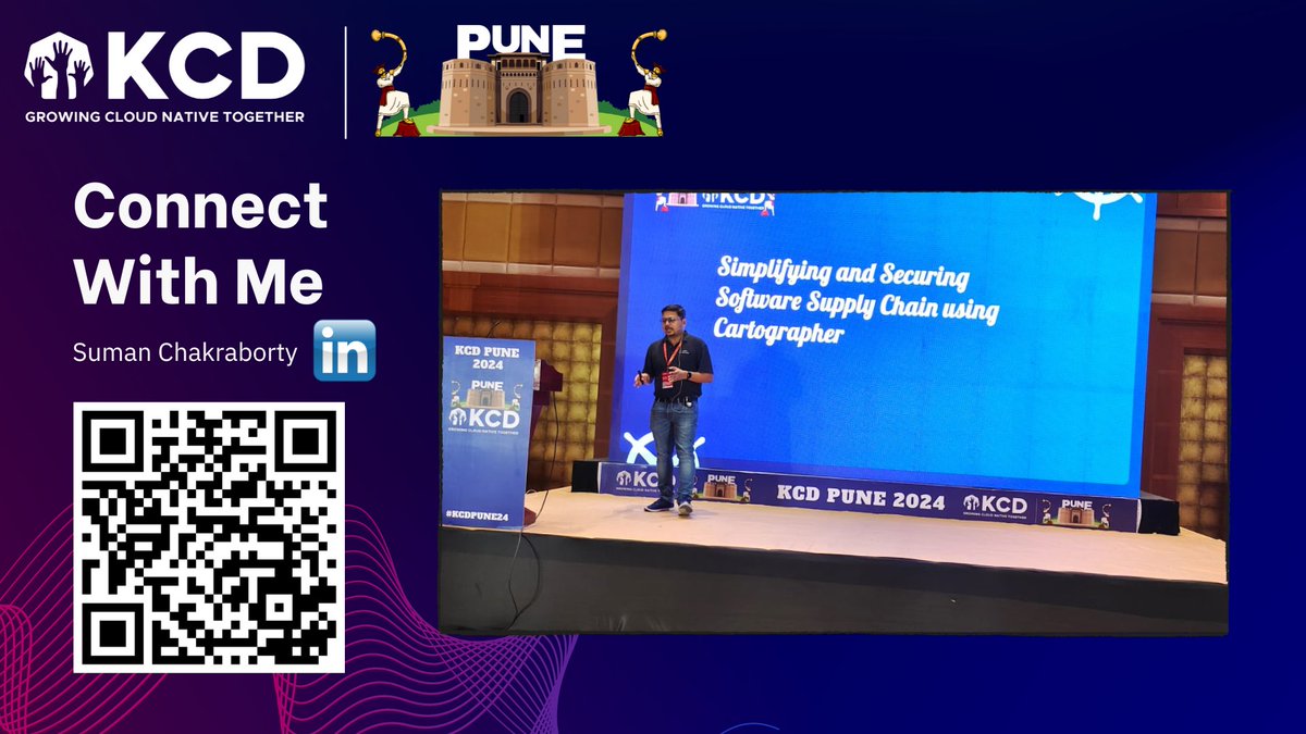 🌟 Suman Chakraborty has completed his insightful session at KCD Pune, sharing expertise on cloud-native technologies and more! Stay tuned for more exciting content from our lineup of speakers. 🚀 #KCDPune #CloudNative