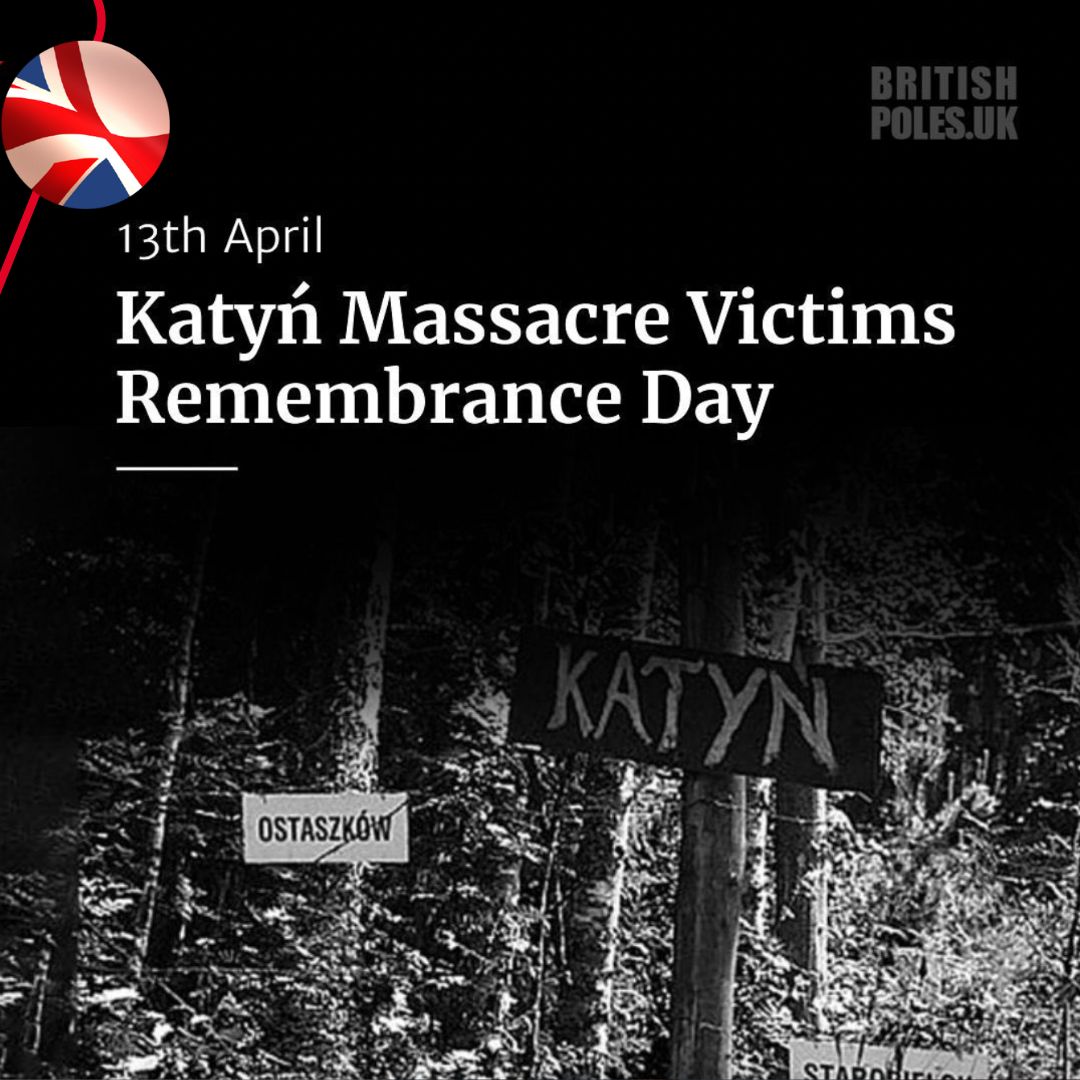 Today is The Day Of Remembrance for the Victims of the #KatynMassacre, a symbol of the criminal policy of the Soviet system against the Polish nation. Approximately 22,000 Polish officers and intellectuals, who had been interned in Soviet prisons following the 1939 Soviet…