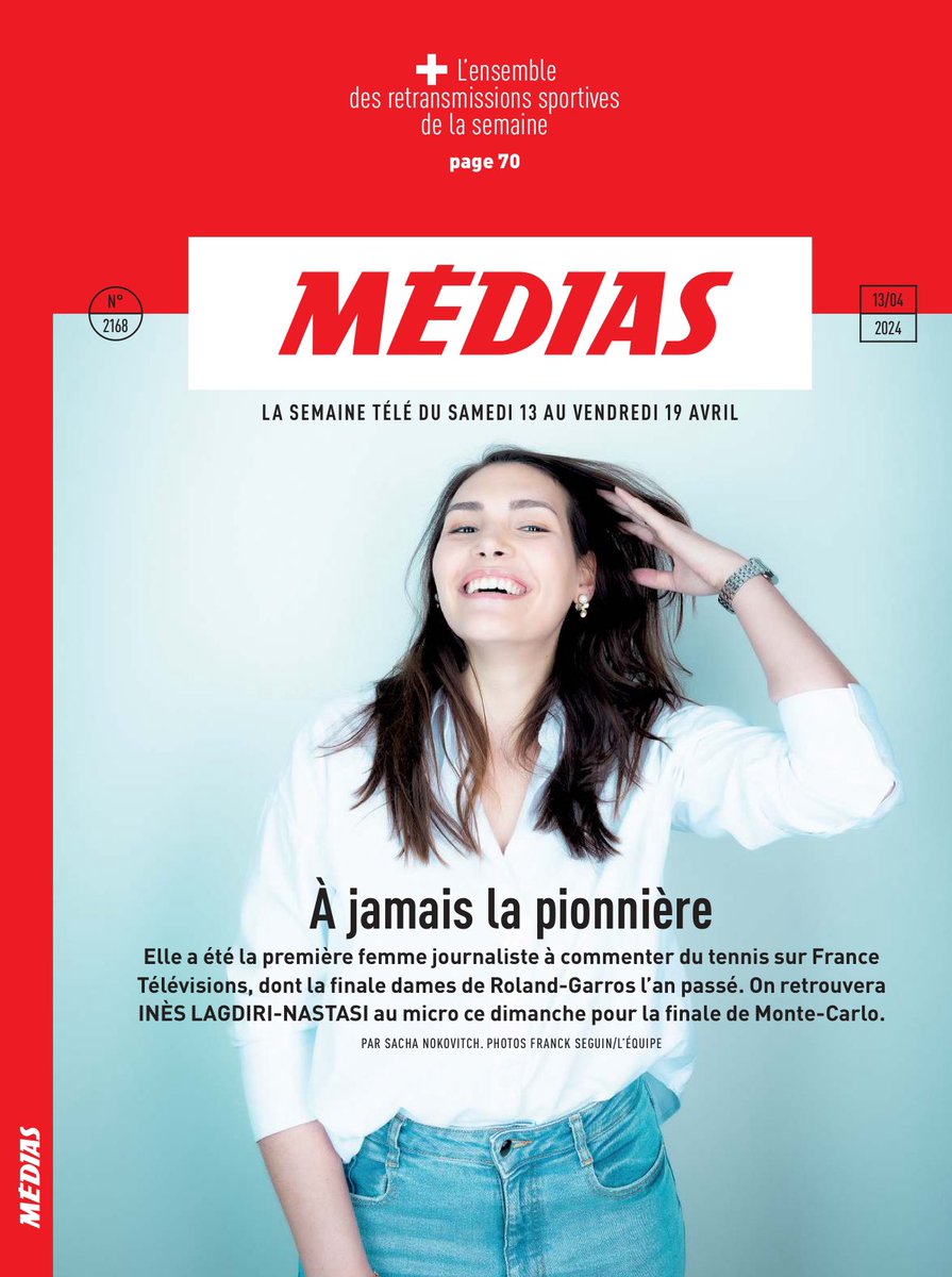 SachaNoko's tweet image. 📺🎙️🎾 Junior, elle affrontait Caroline Garcia et Kristina Mladenovic… avant d’être touchée à 16 ans par une grave blessure au dos. @ilagdirinastasi est depuis devenue la 1ère femme journaliste à commenter le tennis sur France TV. Demain, elle commentera la finale de Monte-Carlo