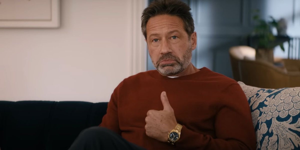 Katy_KT_Katie's tweet photo. who is a supporting character that stole the whole movie #DavidDuchovny as Arnold #YouPeopleMovie https://t.co/QKViUdDGGf