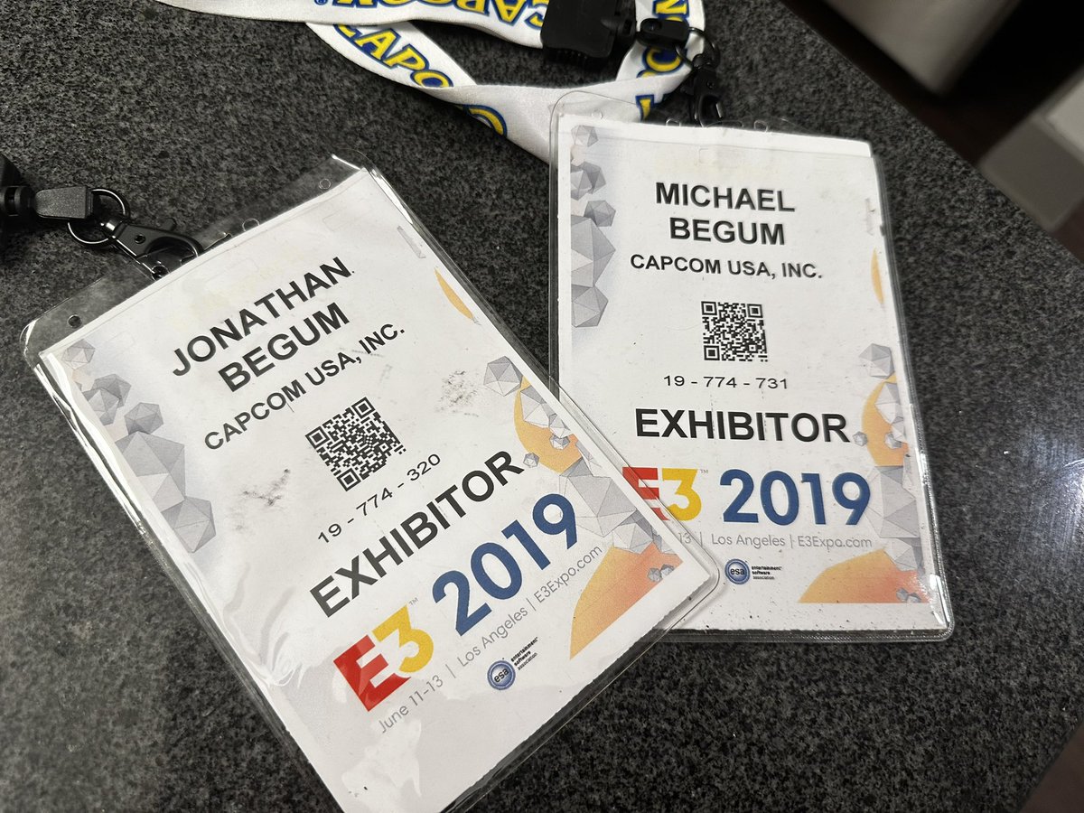 One of the most amazing days of my life. Got to go to E3 with my brother. A childhood dream of ours that I’m so happy I was able to share with him. How I wish I could relieve it.