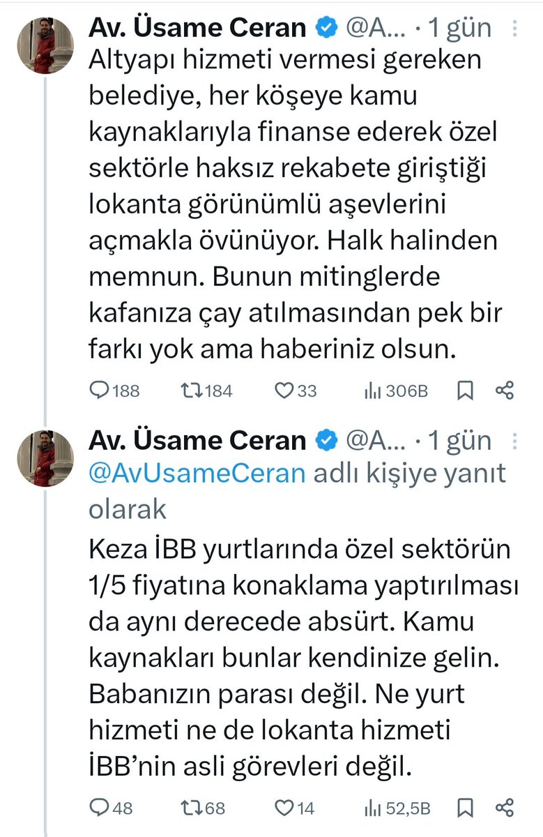 aksine, devletin asli görevi, kamu kaynaklarını halk için kullanmaktır. yıllarca zenginlere, tarikatlara aktarılan paralar 3-5 yoksula gidince kudurdular.. kudurun!