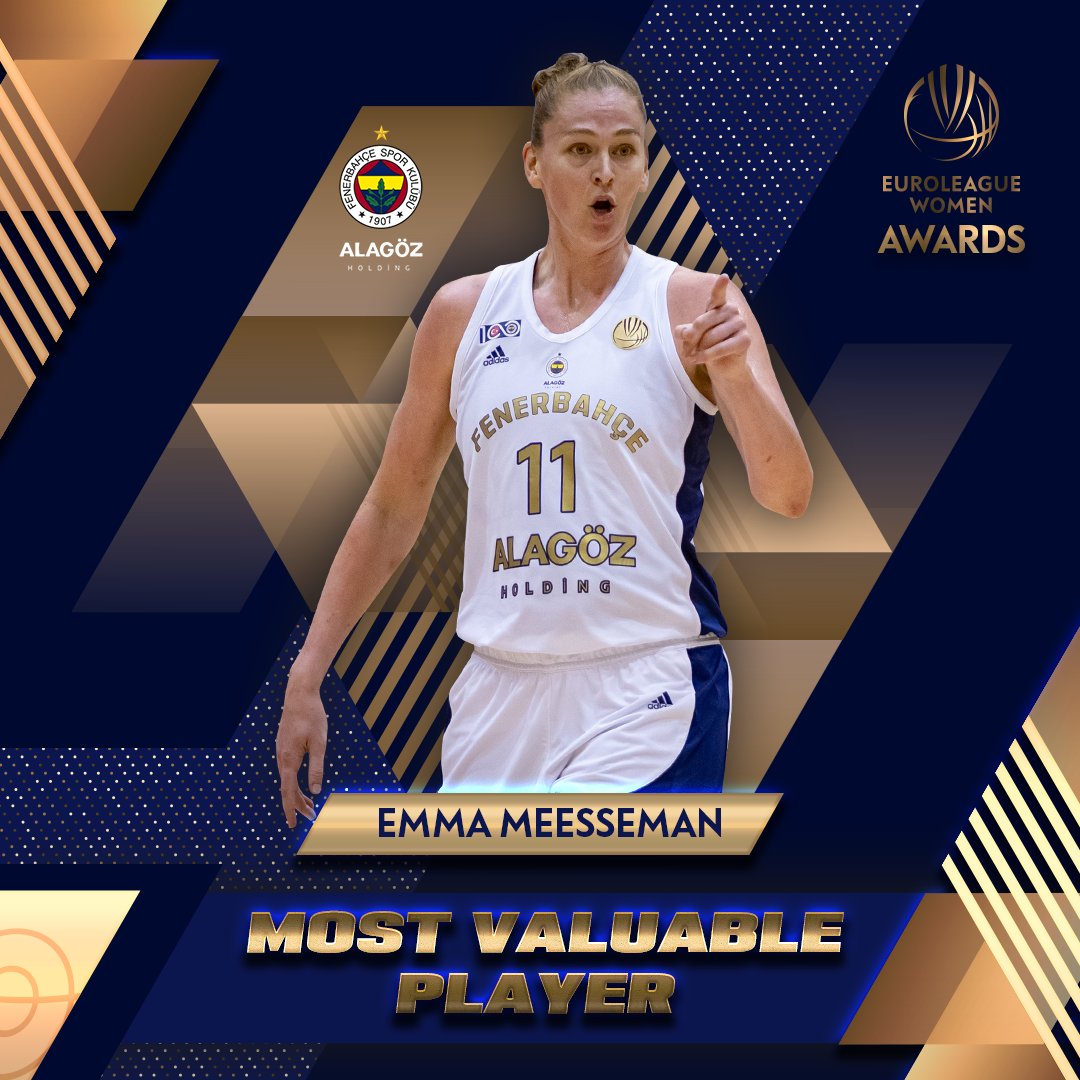 Euroleague MVP si Emma Messeman Oldu #FenerbahçeBeko
